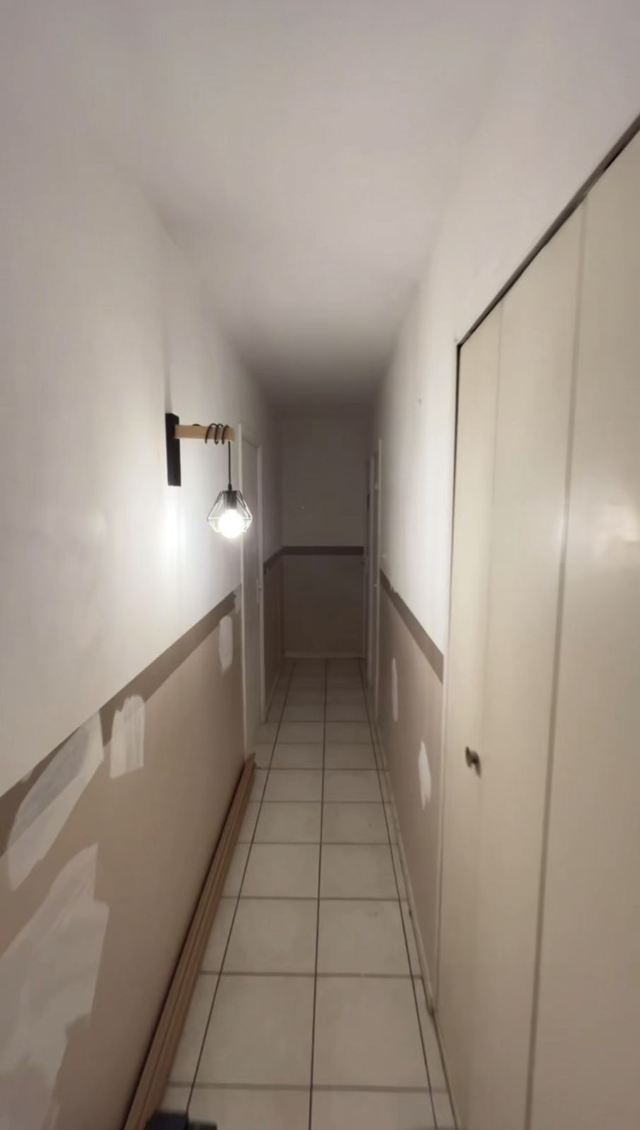 Couloir avant travaux