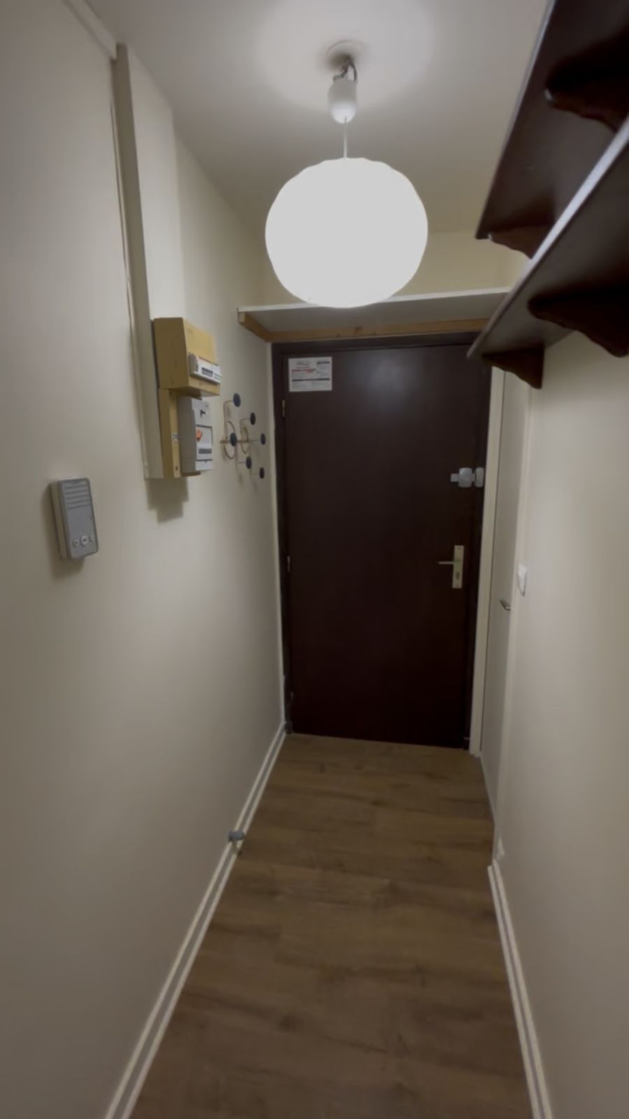 Entrée après travaux