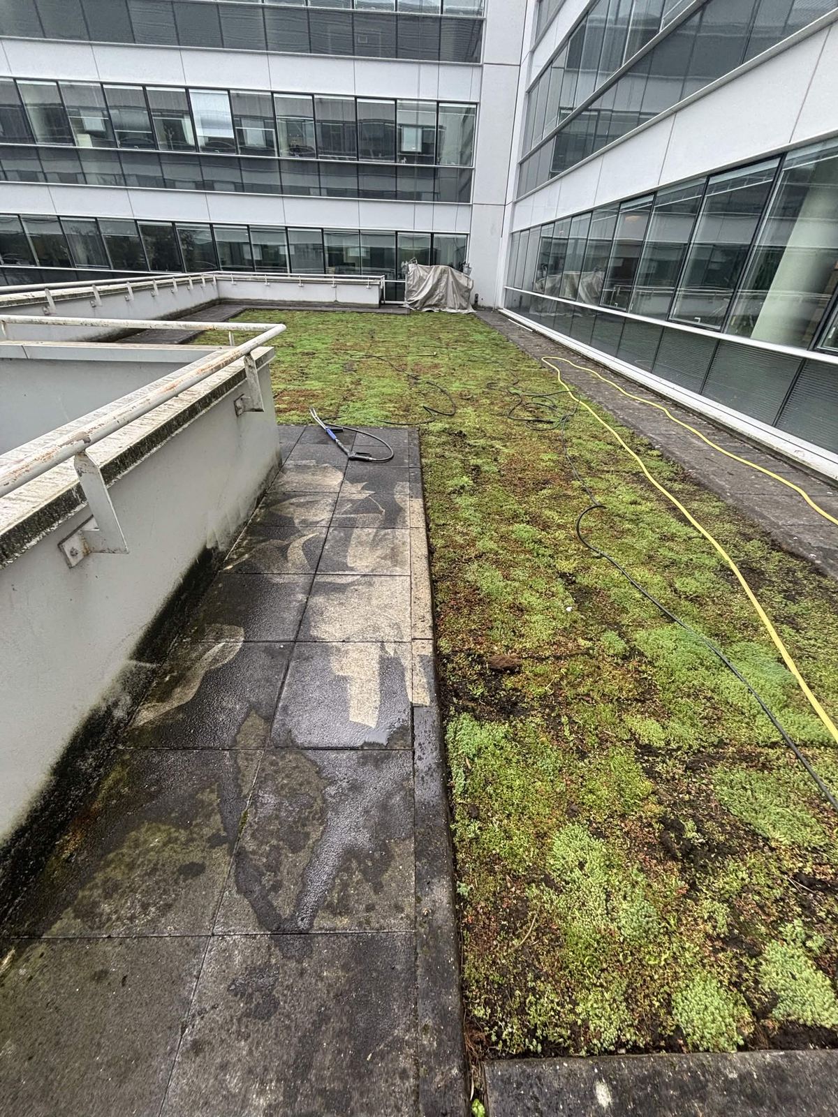 Toiture-terrasse avant travaux